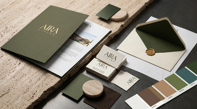 Aira Living — Materiali di vendita