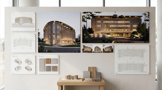 Meridiana District — Progettazione