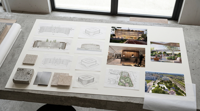 Meridiana District — Progettazione