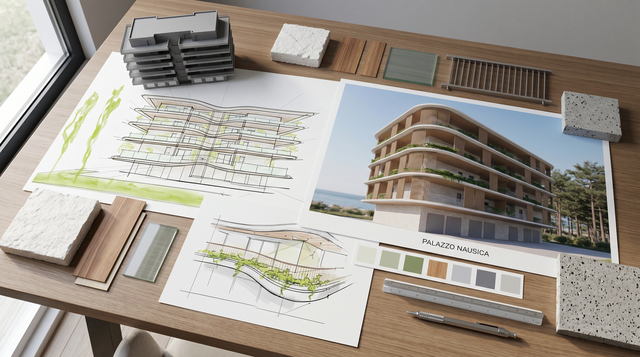 Residenze Nausica — Progettazione