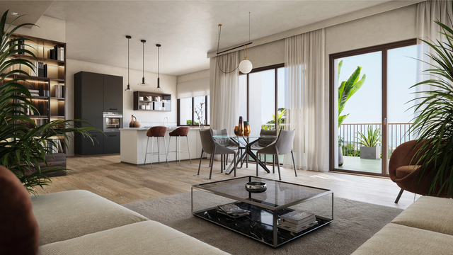 Residenze Smeraldo — Render & Visual