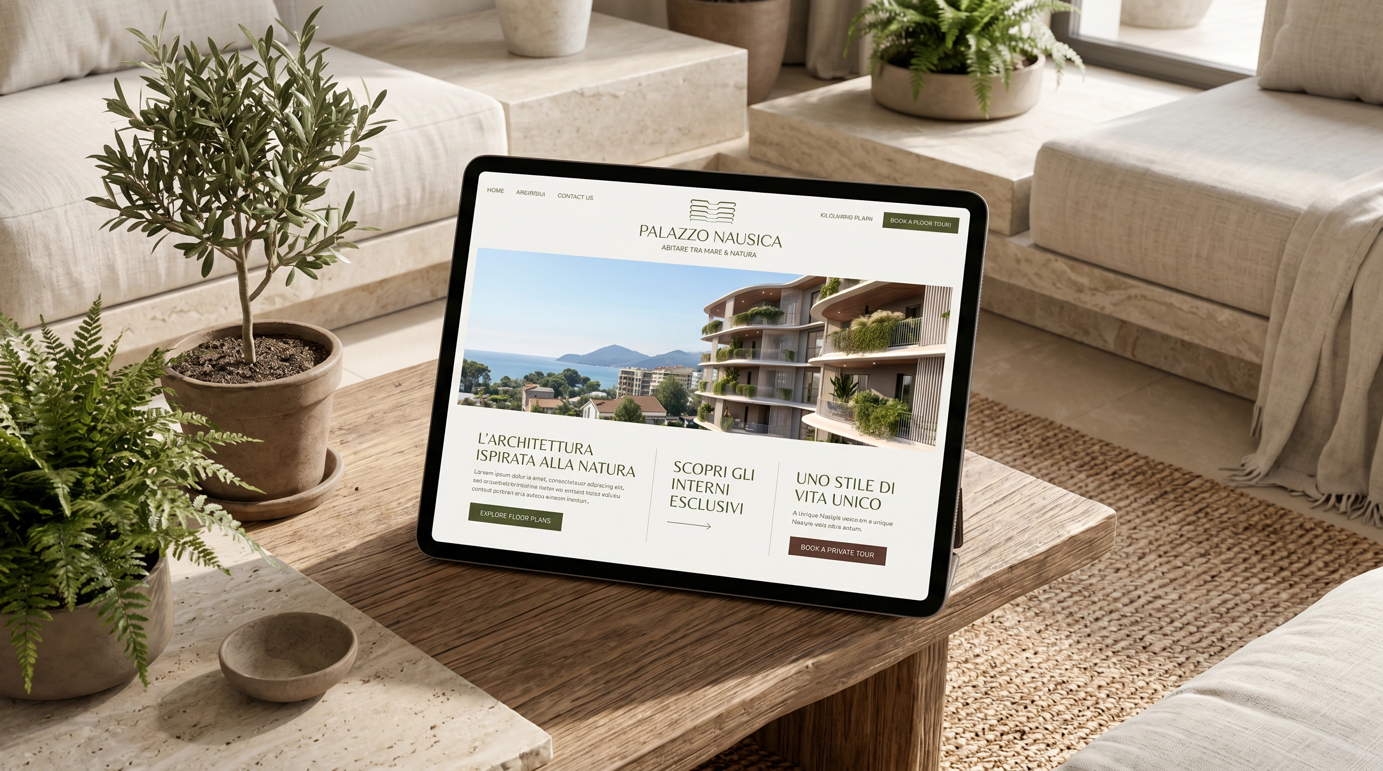 Residenze Nausica: dal restyling architettonico alla comunicazione finale — Marketing