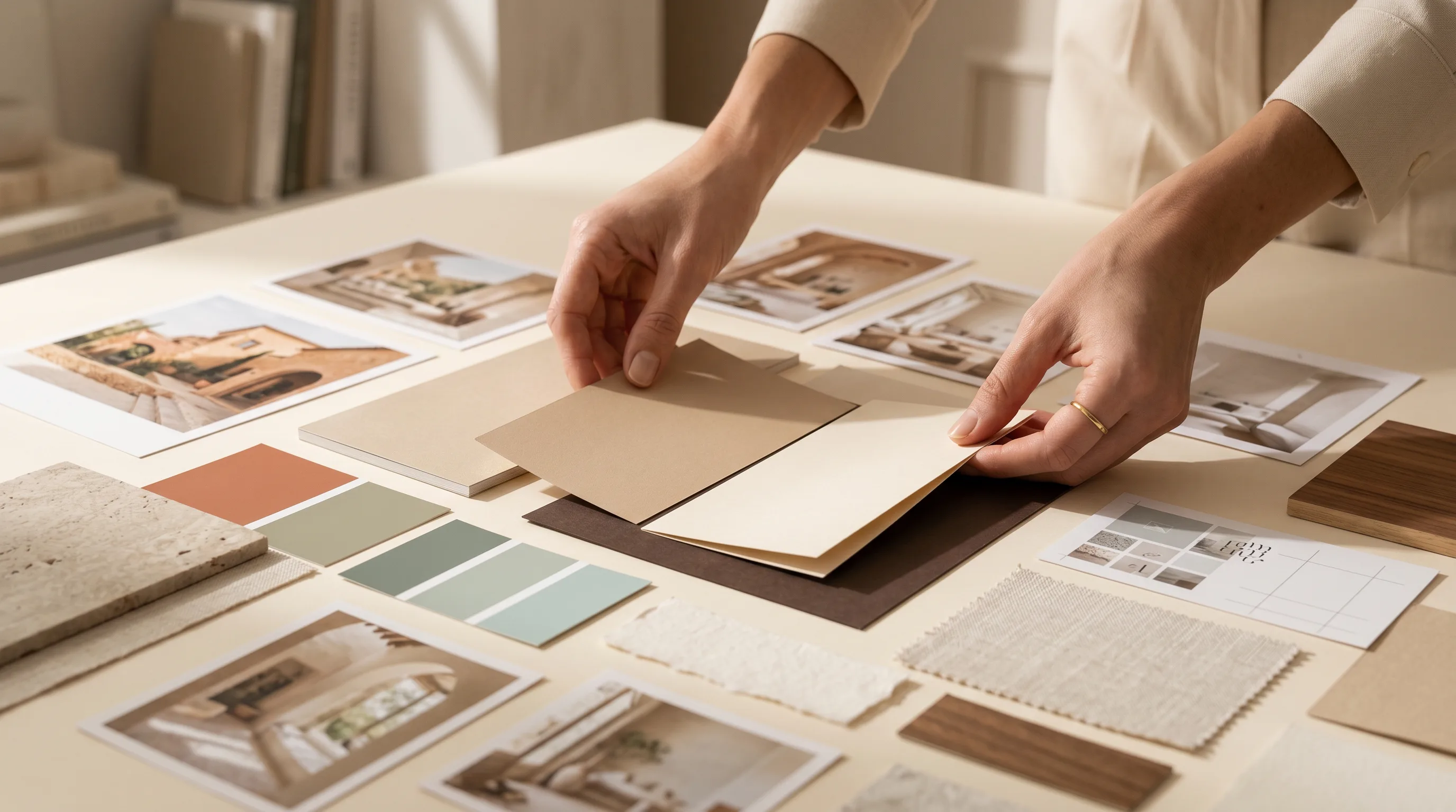 Art direction — La regia visiva dell'operazione immobiliare.